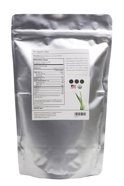 Grass-fed Organic Whey Protein