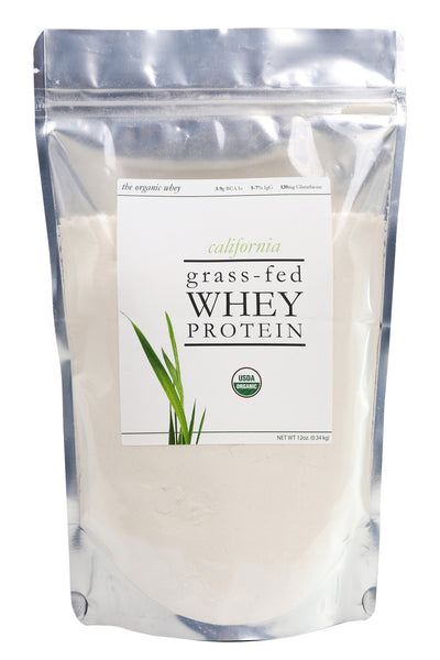 Grass-fed Organic Whey Protein